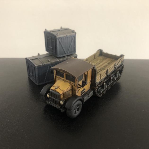 1-100 Flatbed Halftrack