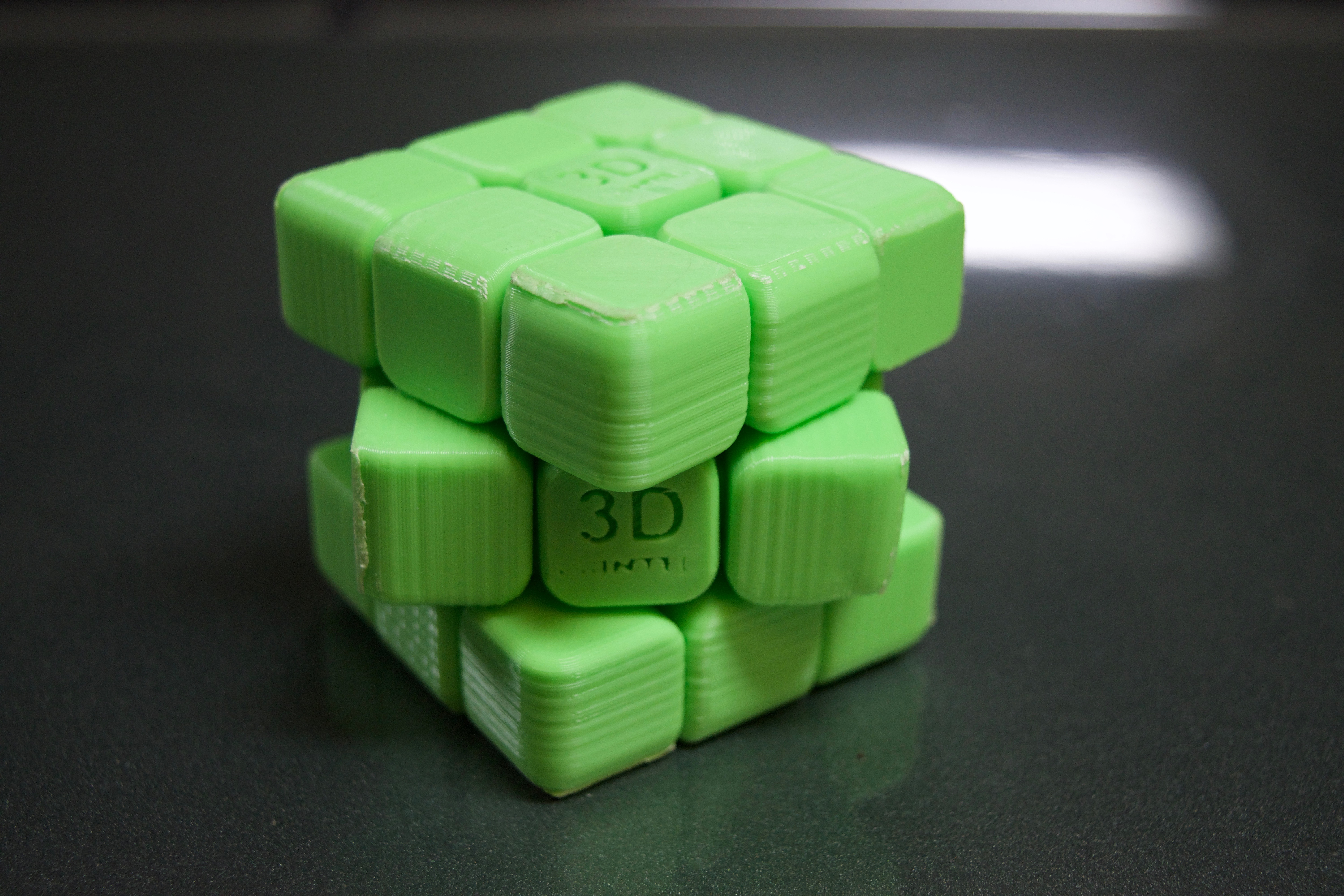 Fully Printed 3x3 Puzzle