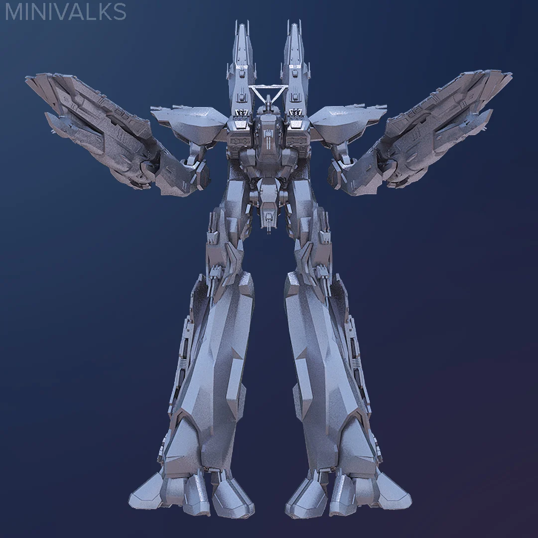1/4000 Macross Elysion (Attack Mode)