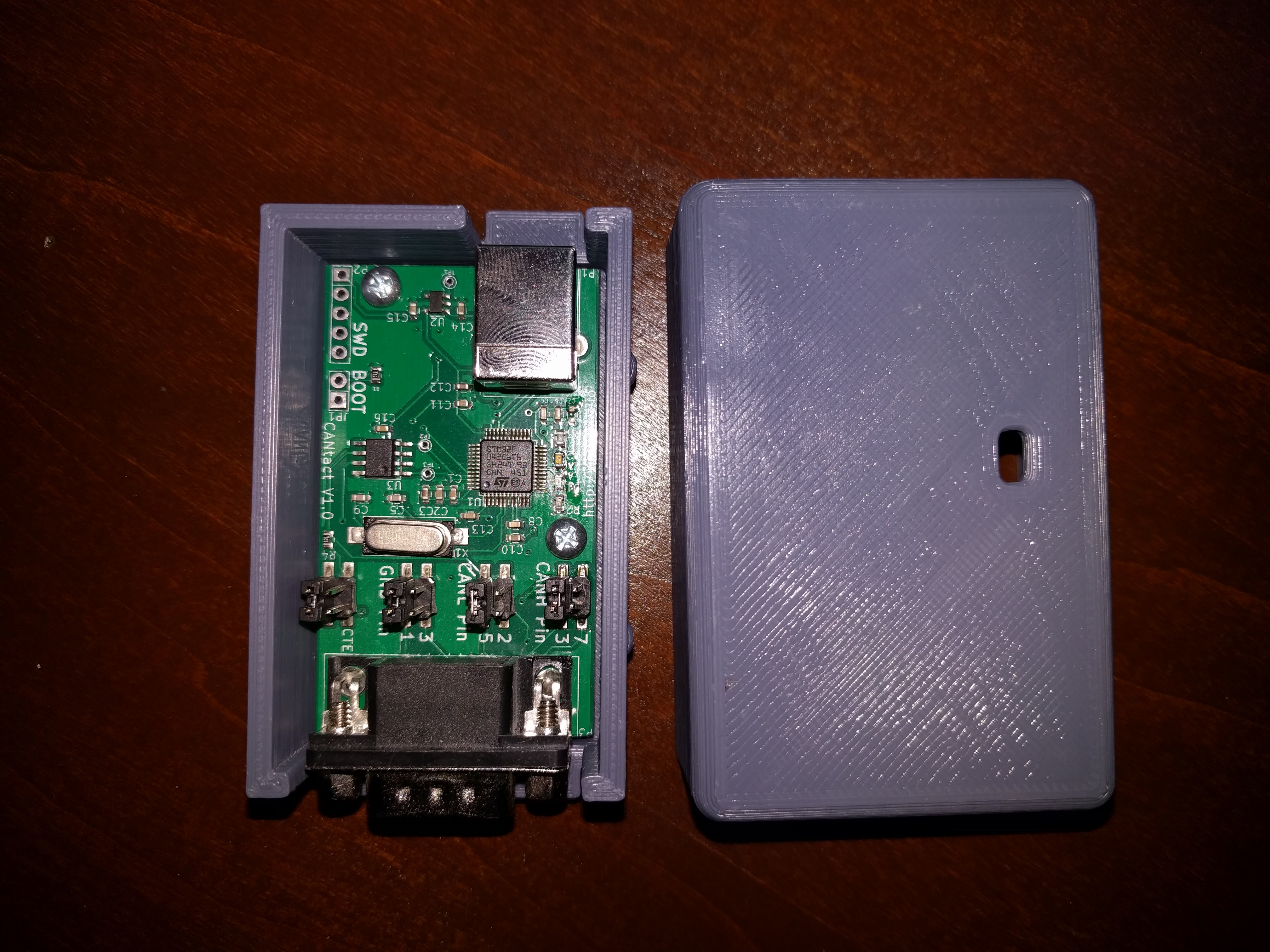 CANTact Open source car tool PCB Case