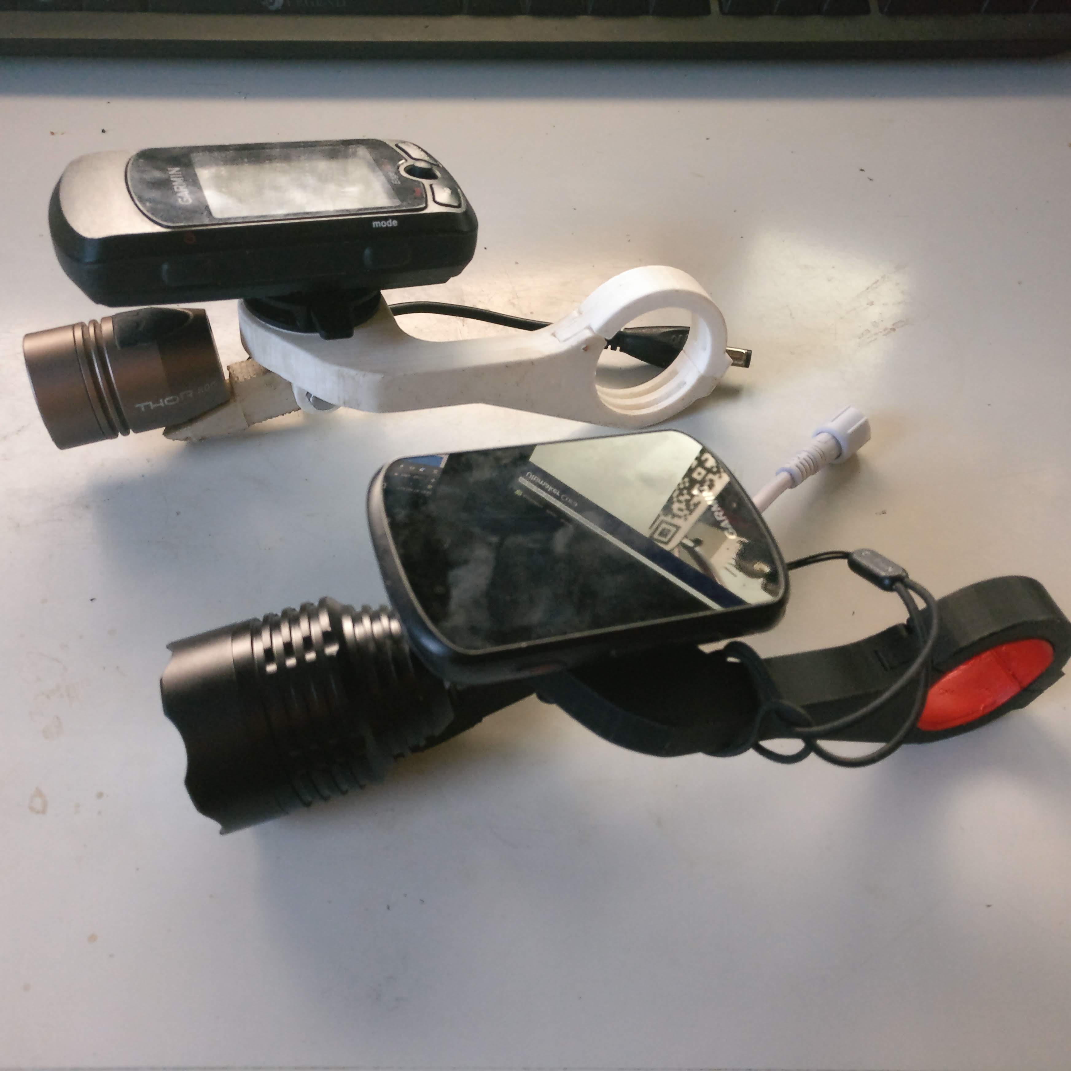 Garmin Edge inspired out-front mount