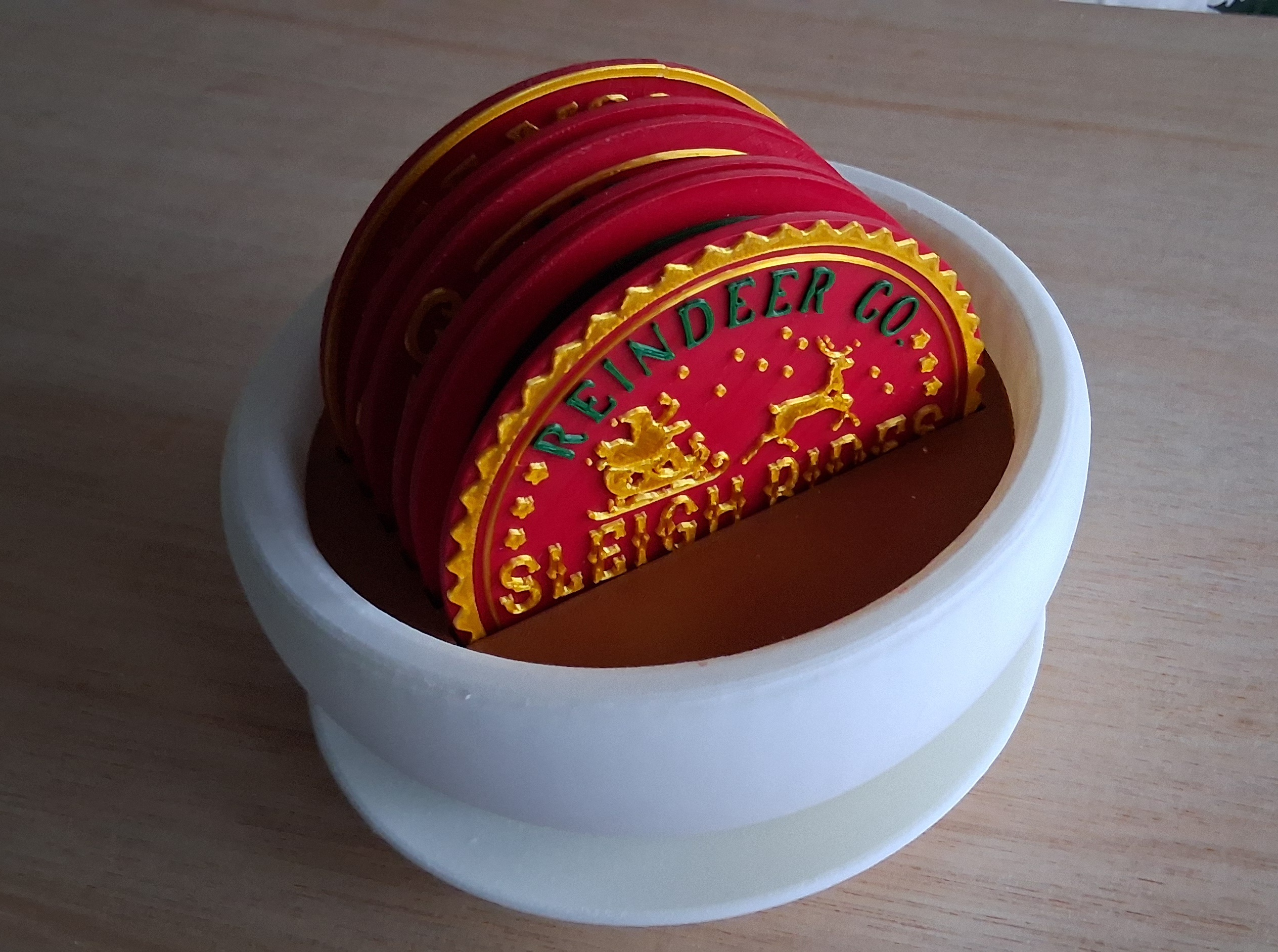Christmas Cocoa & Coaster Set