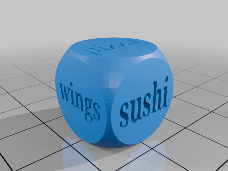 dinner dice
