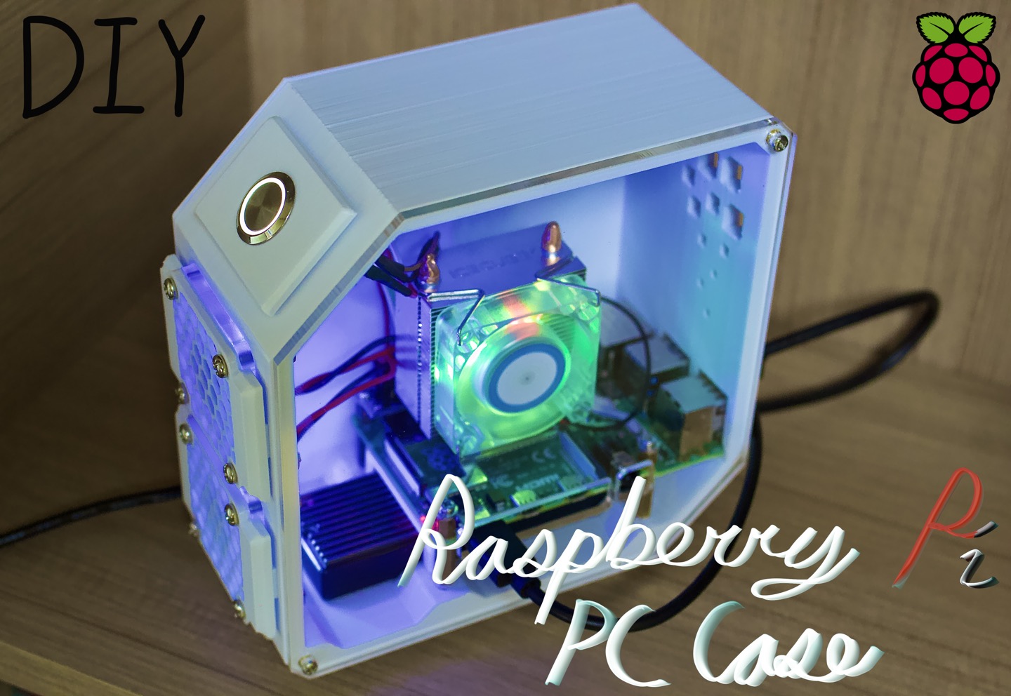 Raspberry Pi 4 PC Case