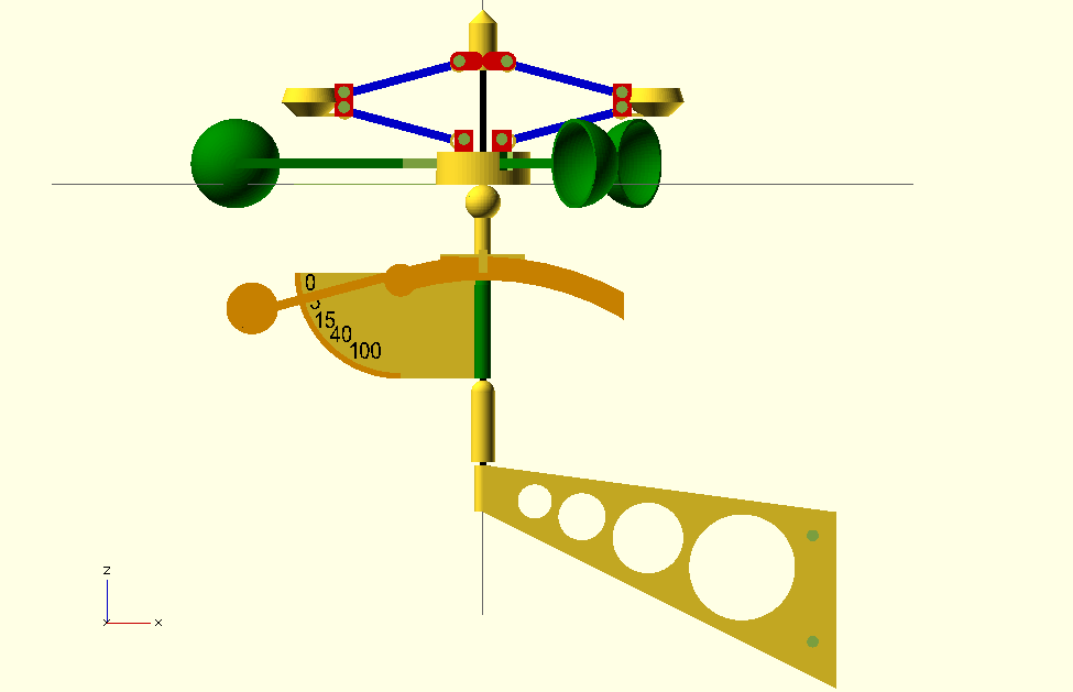 Mechanical Anemometer