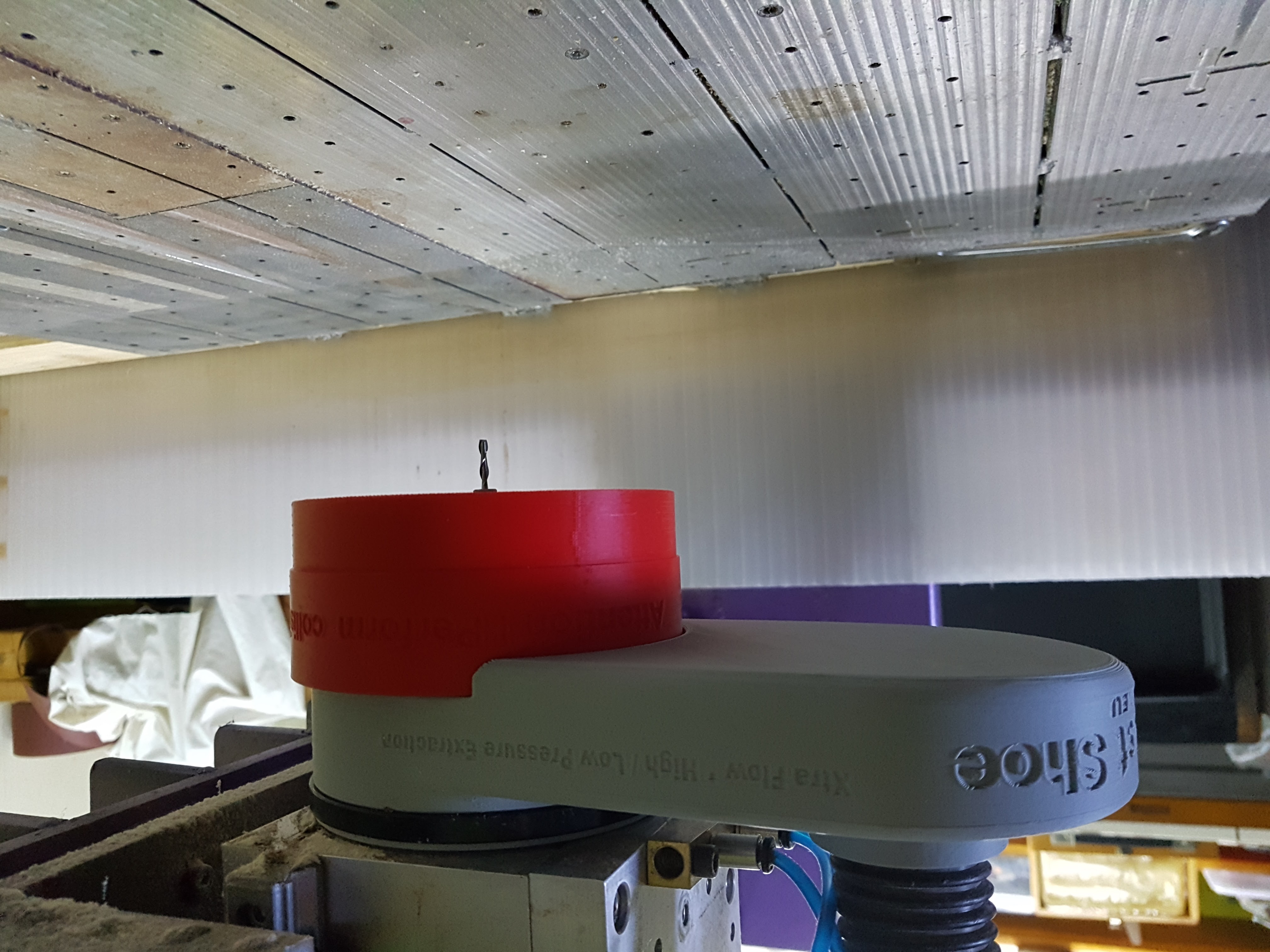 Universal Turbo Dust Shoe for CNC router