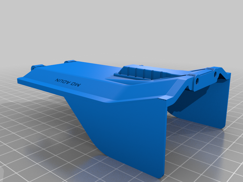 MO AOUN Skidplate for Element RC with IFS 1:10