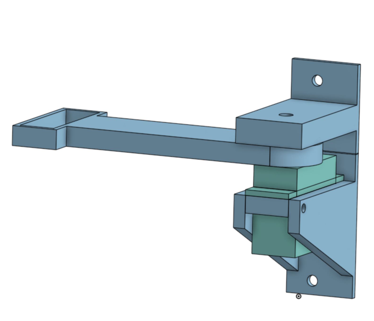 Nozzle Wiper 3D Printer with Servo