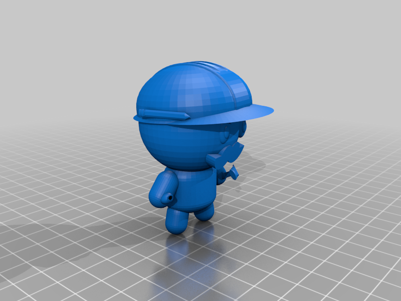 Little Angry Construction Worker