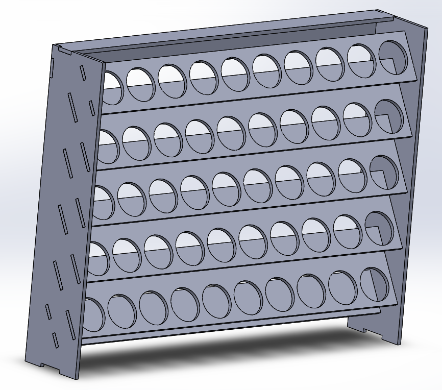 Paint rack for 36mm pots (Tamiya 10ml)