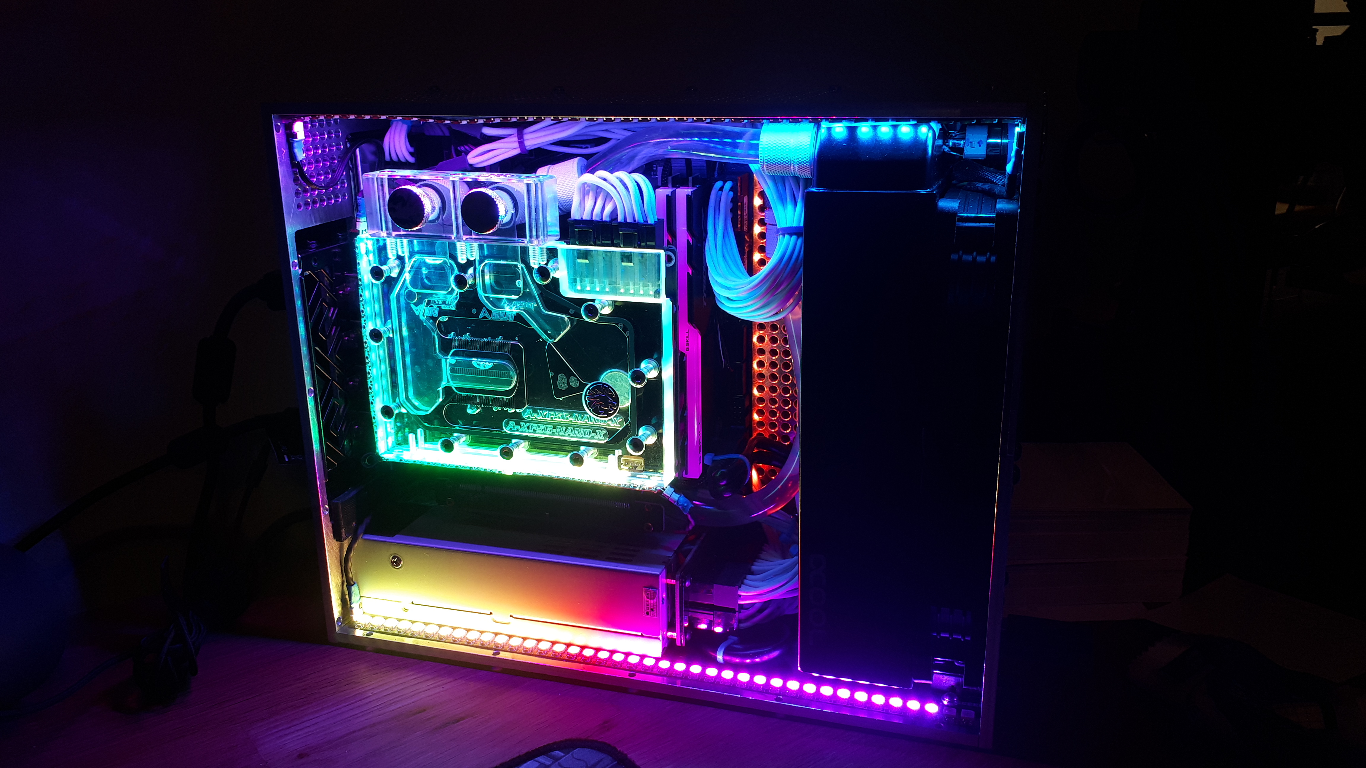Mini ITX Case dual 92mm Radiator liquid Cooled *WORK IN PROGRESS*