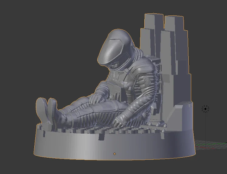 28-32mm Dead Astronaut Body
