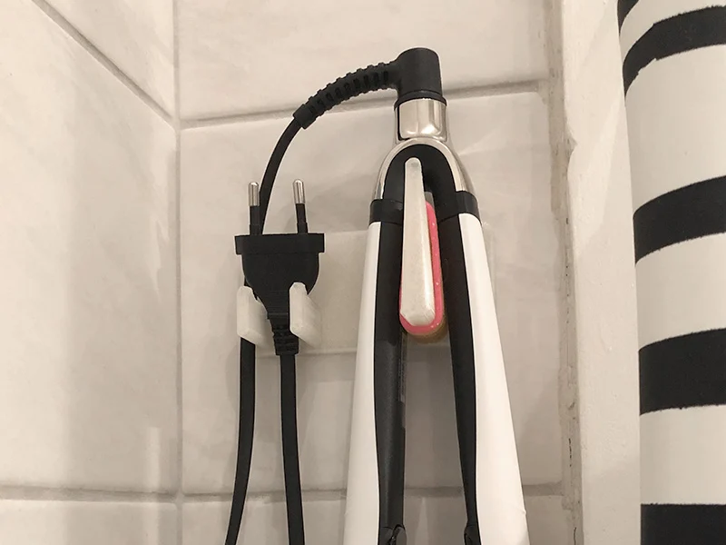 straighteners wand holder (mount) - Halterung Glätteisen (Wand)