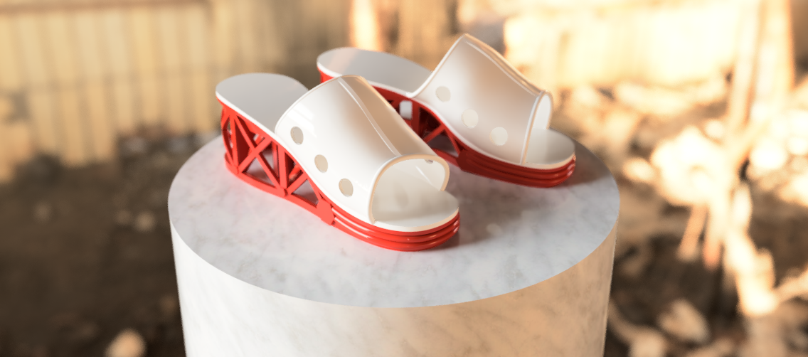 Unisex Steampunk Platform Shoe