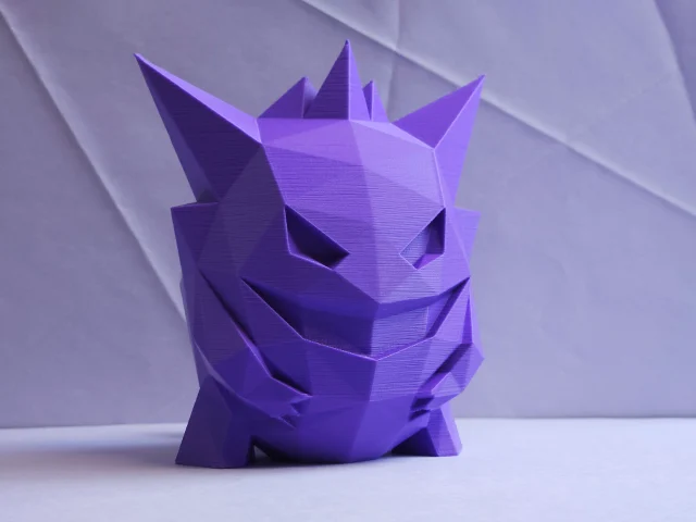 Gengar Low-poly Pokemon