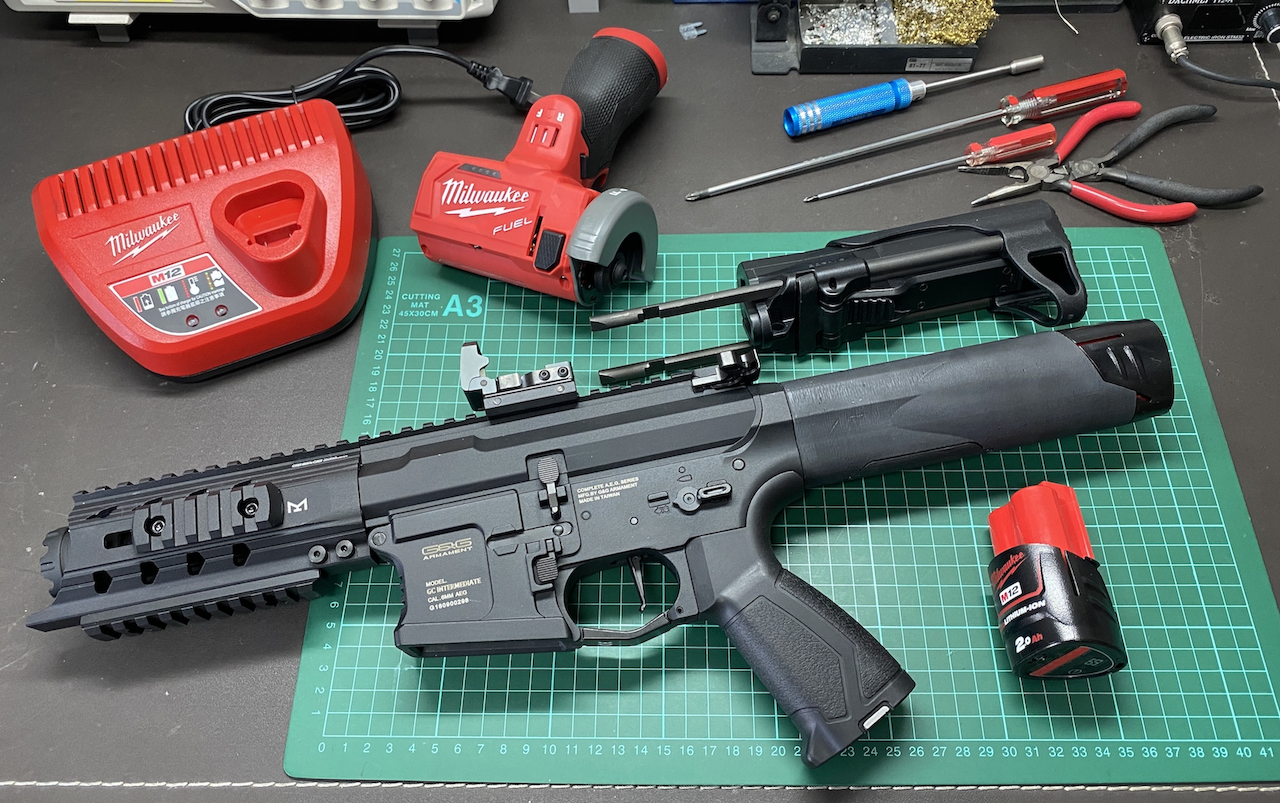 G&G ARP9 ARP556 Milwaukee PowerTool Battery Stock