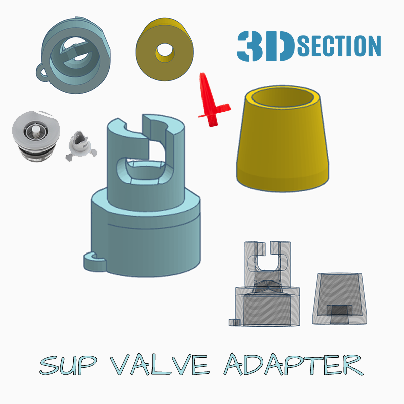 SUP Board Valve Adapter