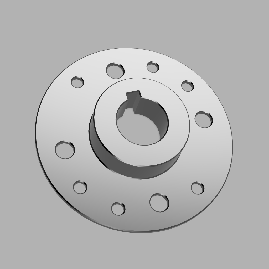 1 inch sprocket hub/mount for go kart