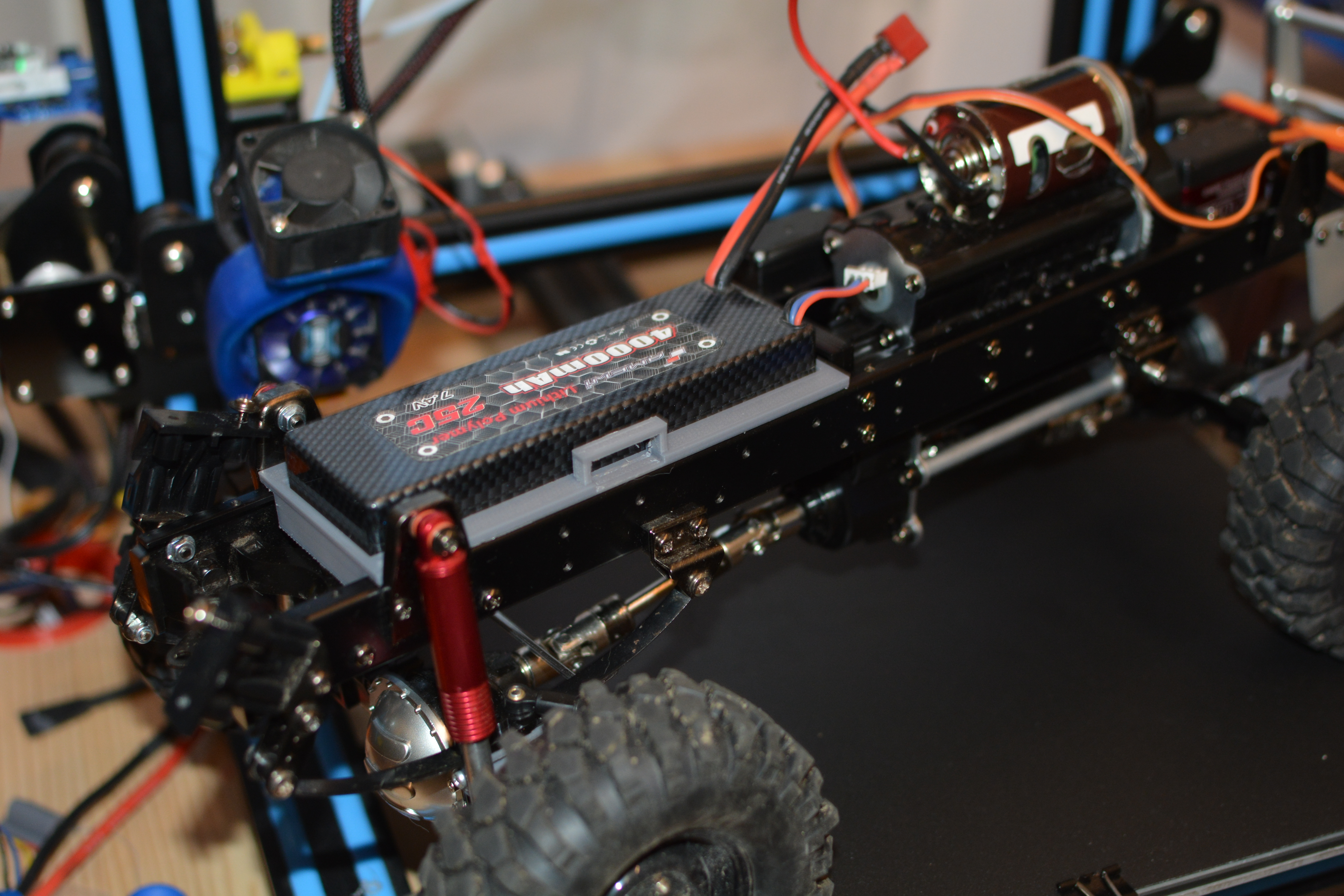 Akkuhalter F350 Tamiya