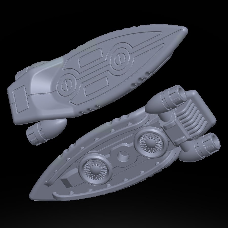 Scifi Hover Board 1