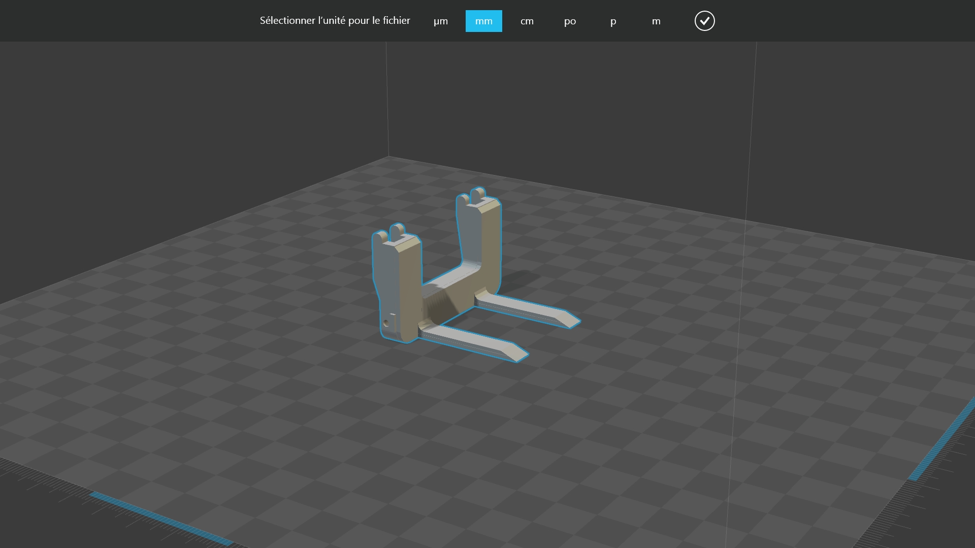 Anki Cozmo forklift with palet (stronger)
