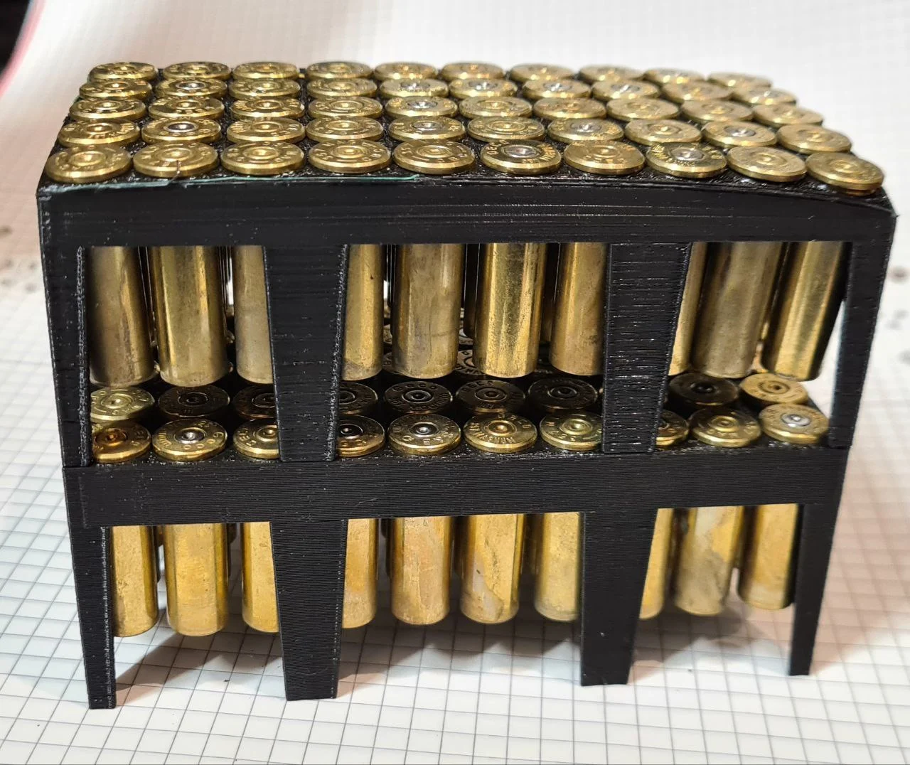 .357 .38 Stapelrahmen Reloadingtray