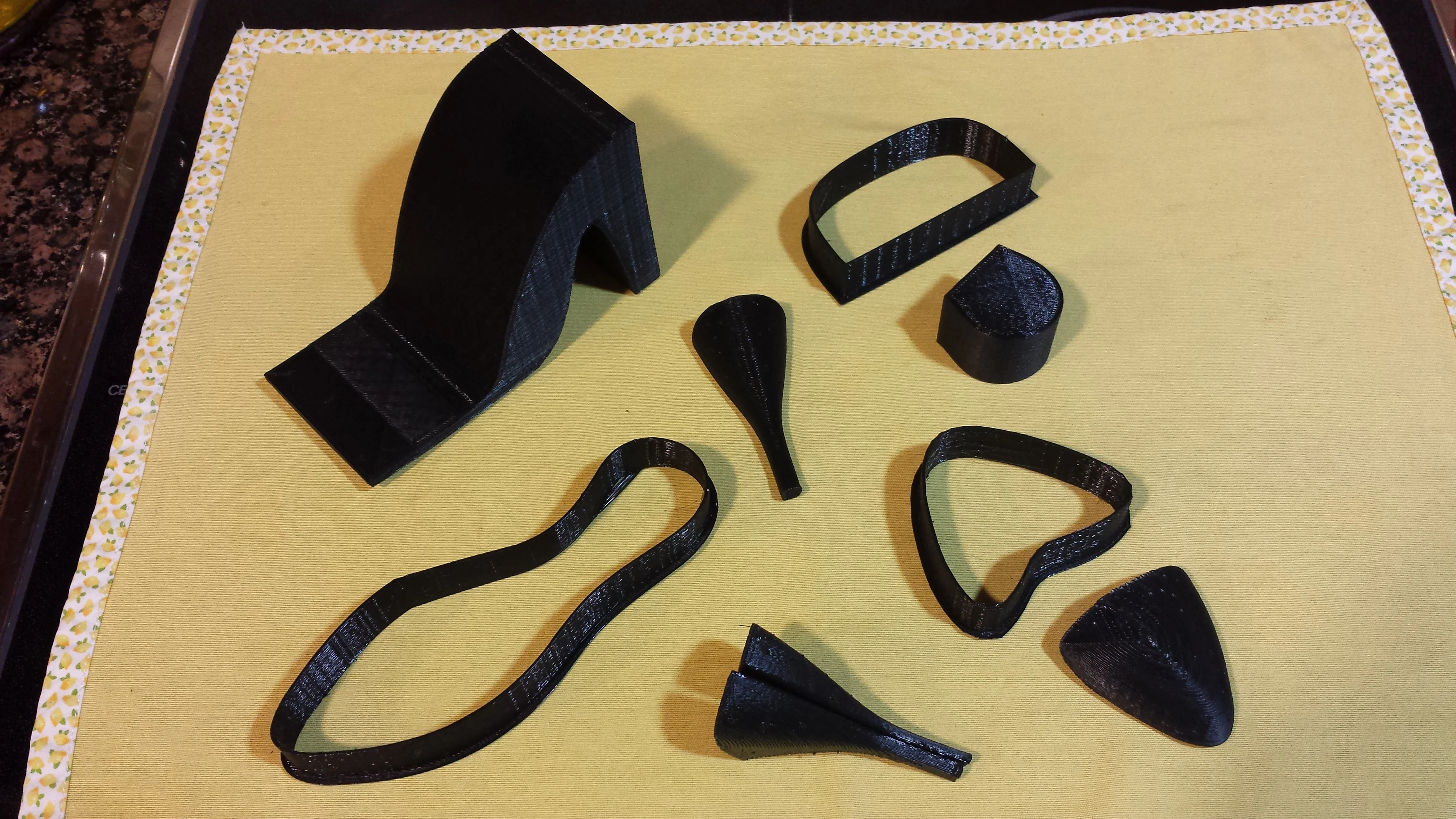 Shoe fondant mold/structure Molde/estructura para zapatos en fondant
