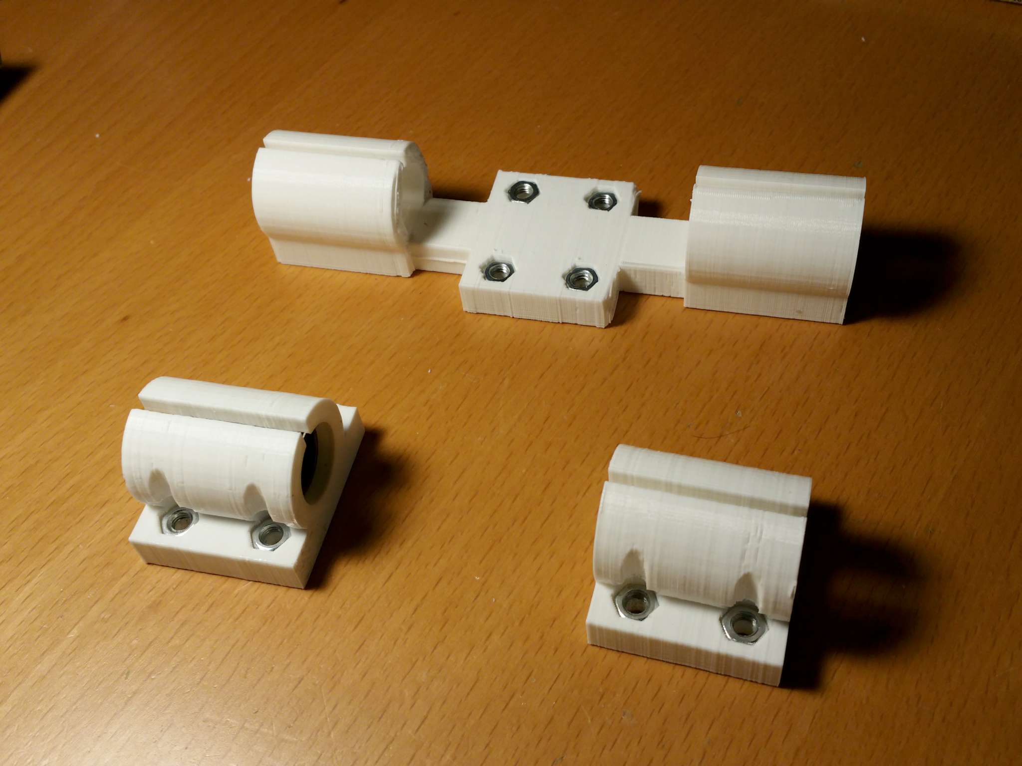 LM8UU mount replacement for Monoprice MakerSelect v2.1
