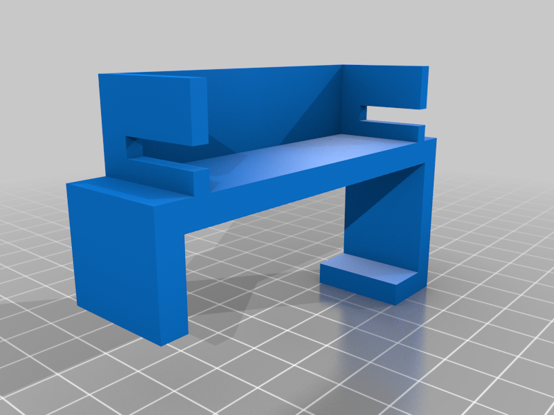 Ikea MALM bed inline switch holder