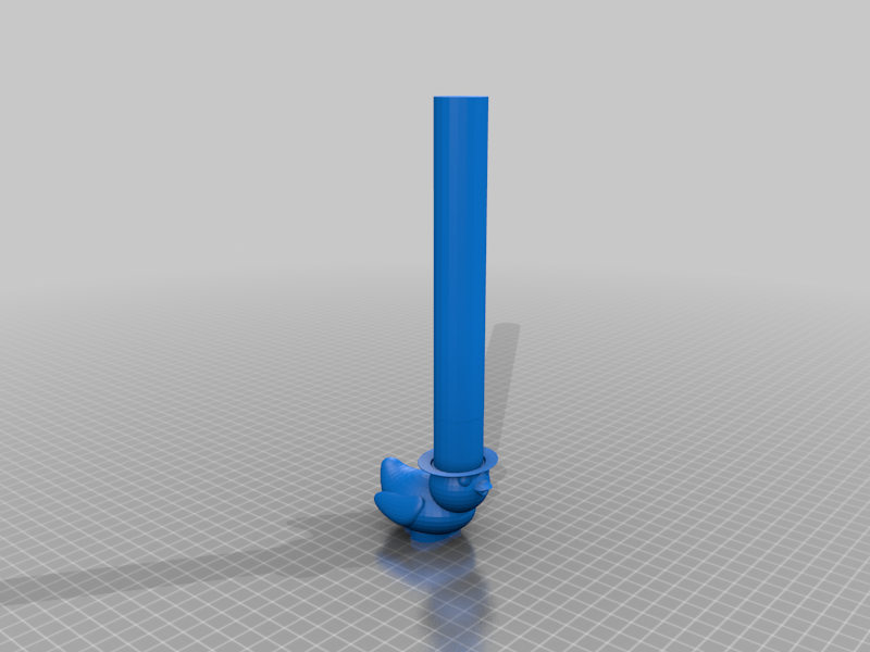 Taller top hat duck