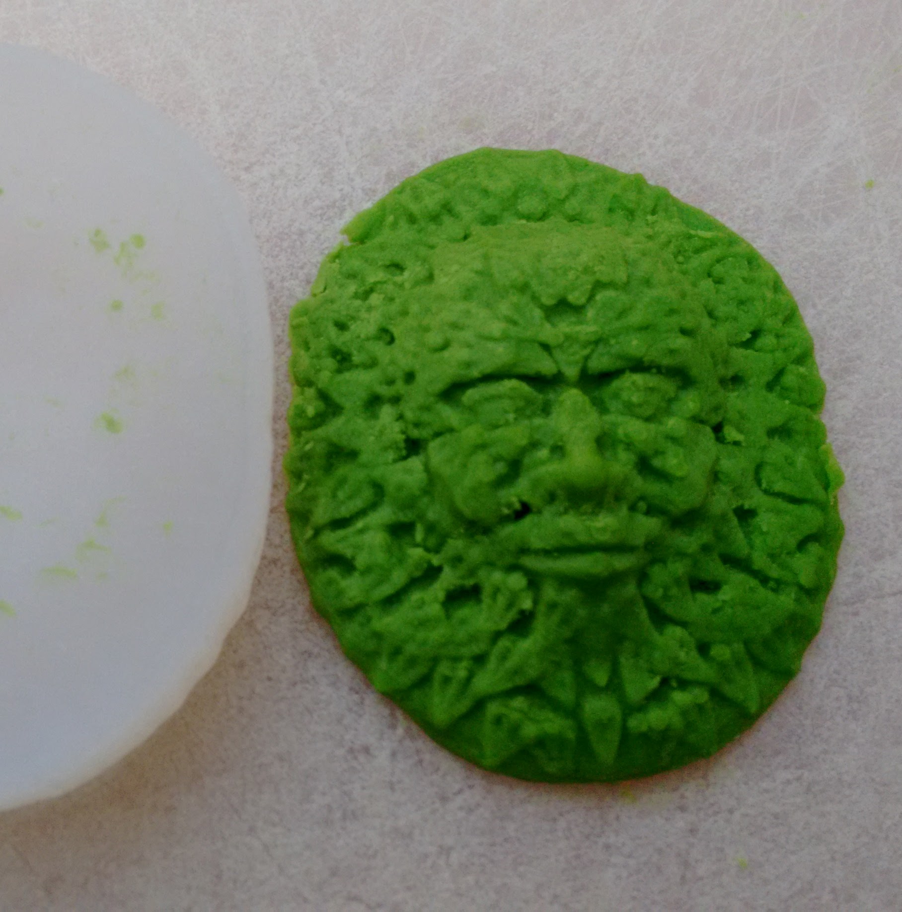 Green Man Fondant/Chocolate mould