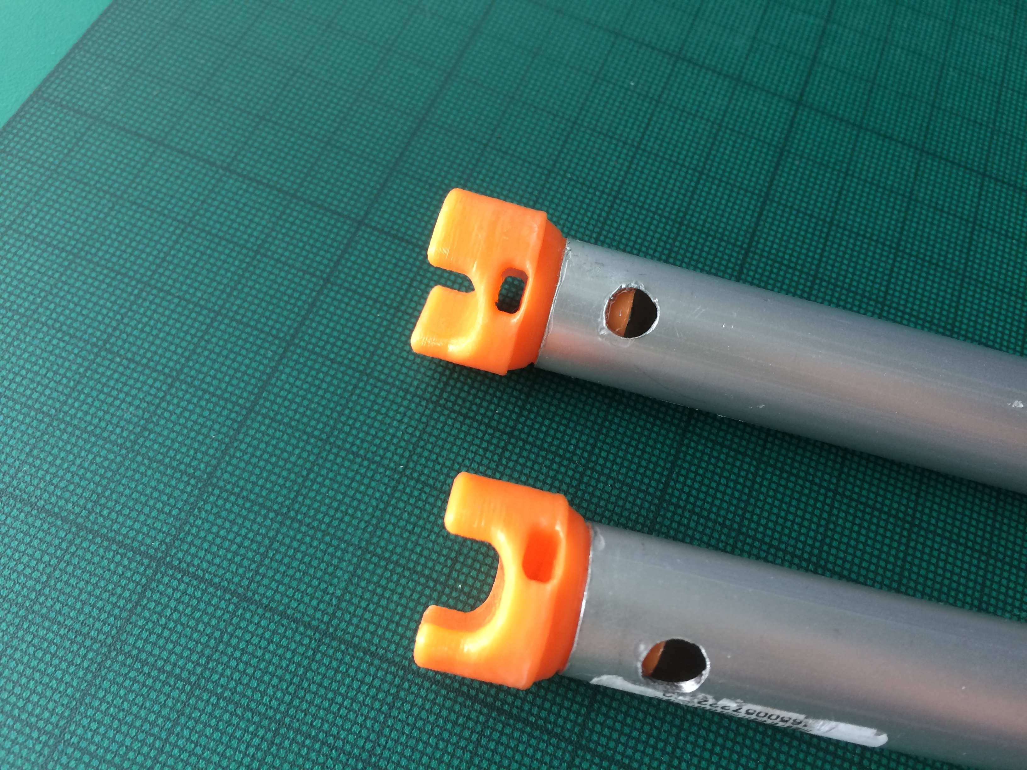 Pipe End Cap For Roupe and zip tie