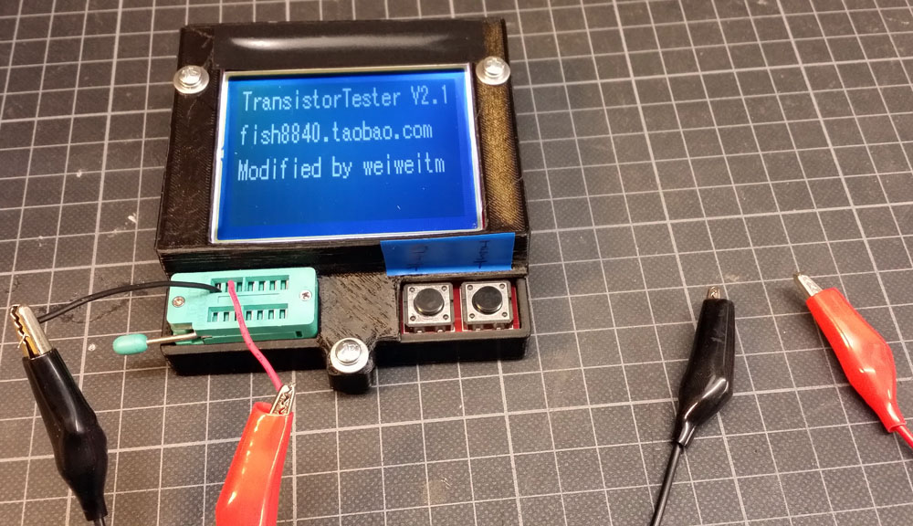 Case for Component Tester Transistor Tester  Fish8840