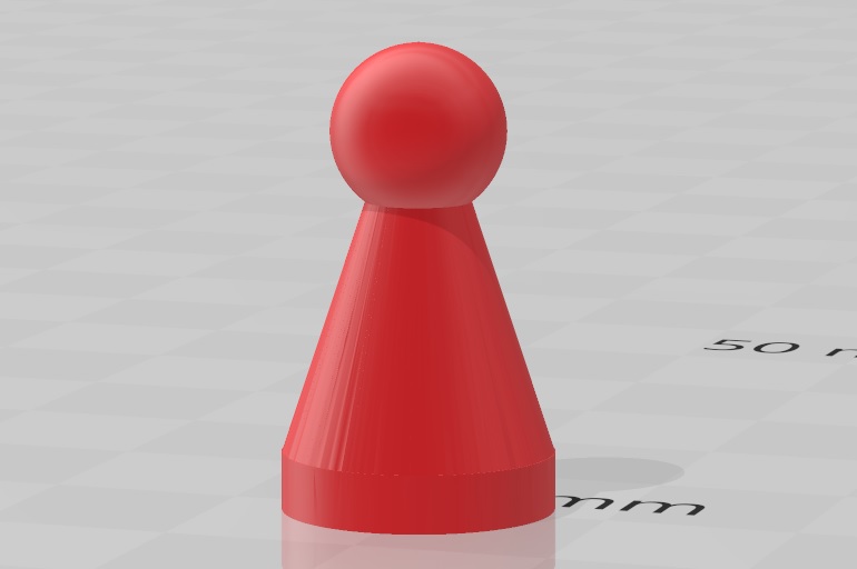 Pion pour jeu de société - Pawn for board game - Peón para juego de mesa