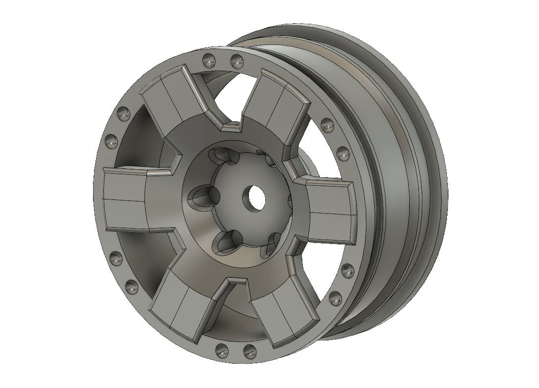 RC FJ Cruiser Wheel (12mm hex)