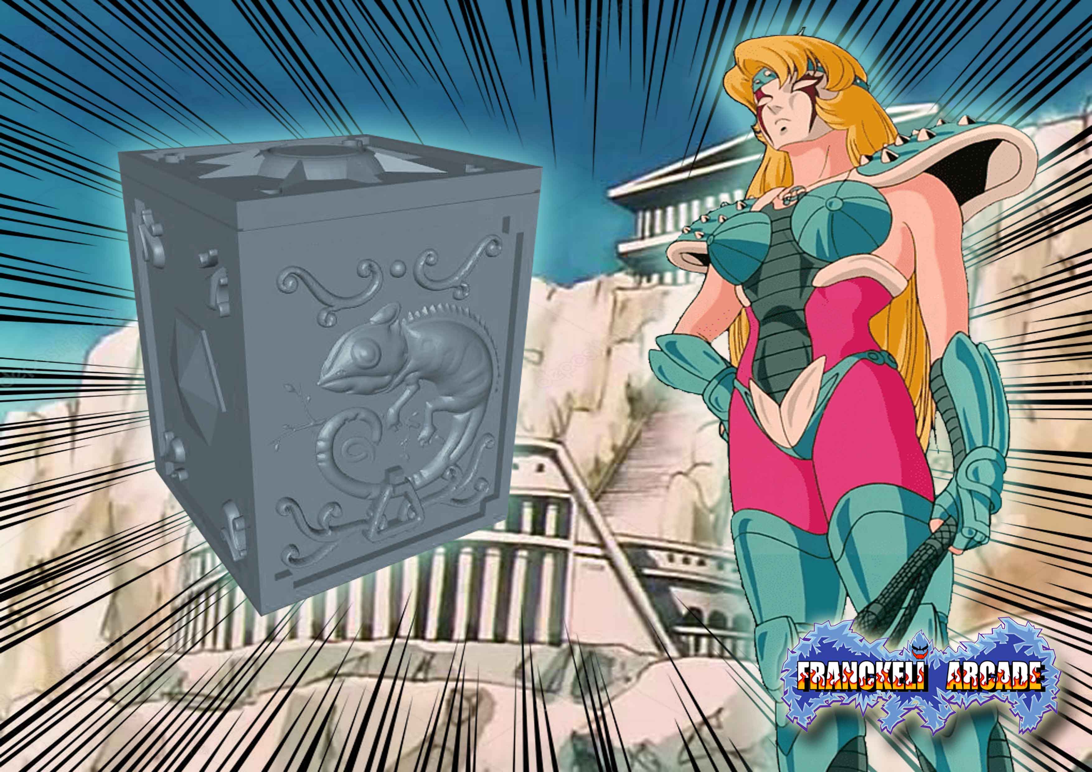 saint seiya camaleon box
