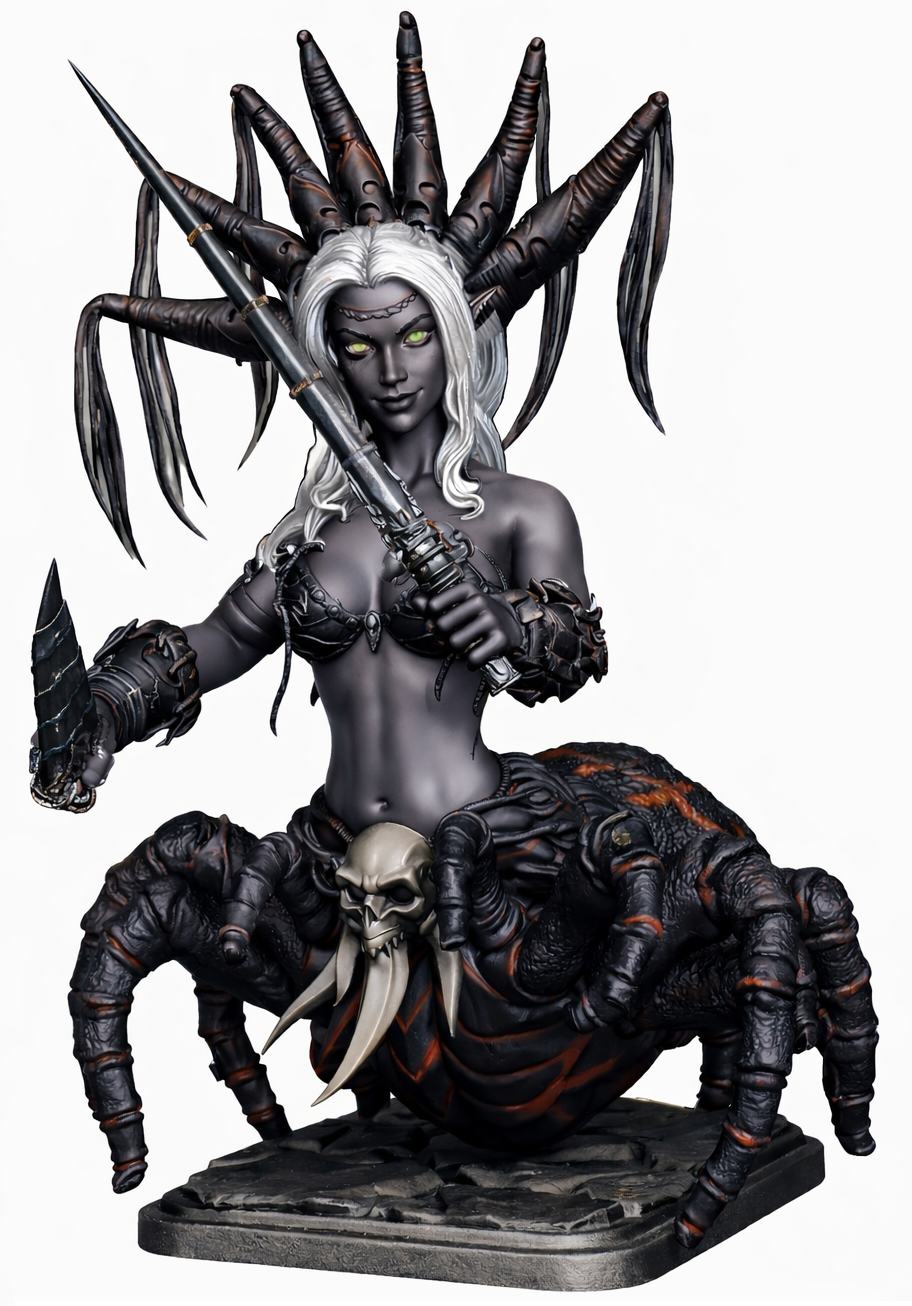 LYXARA, LA LAMA DELLA VEDOVA Drider Base HeroQuest