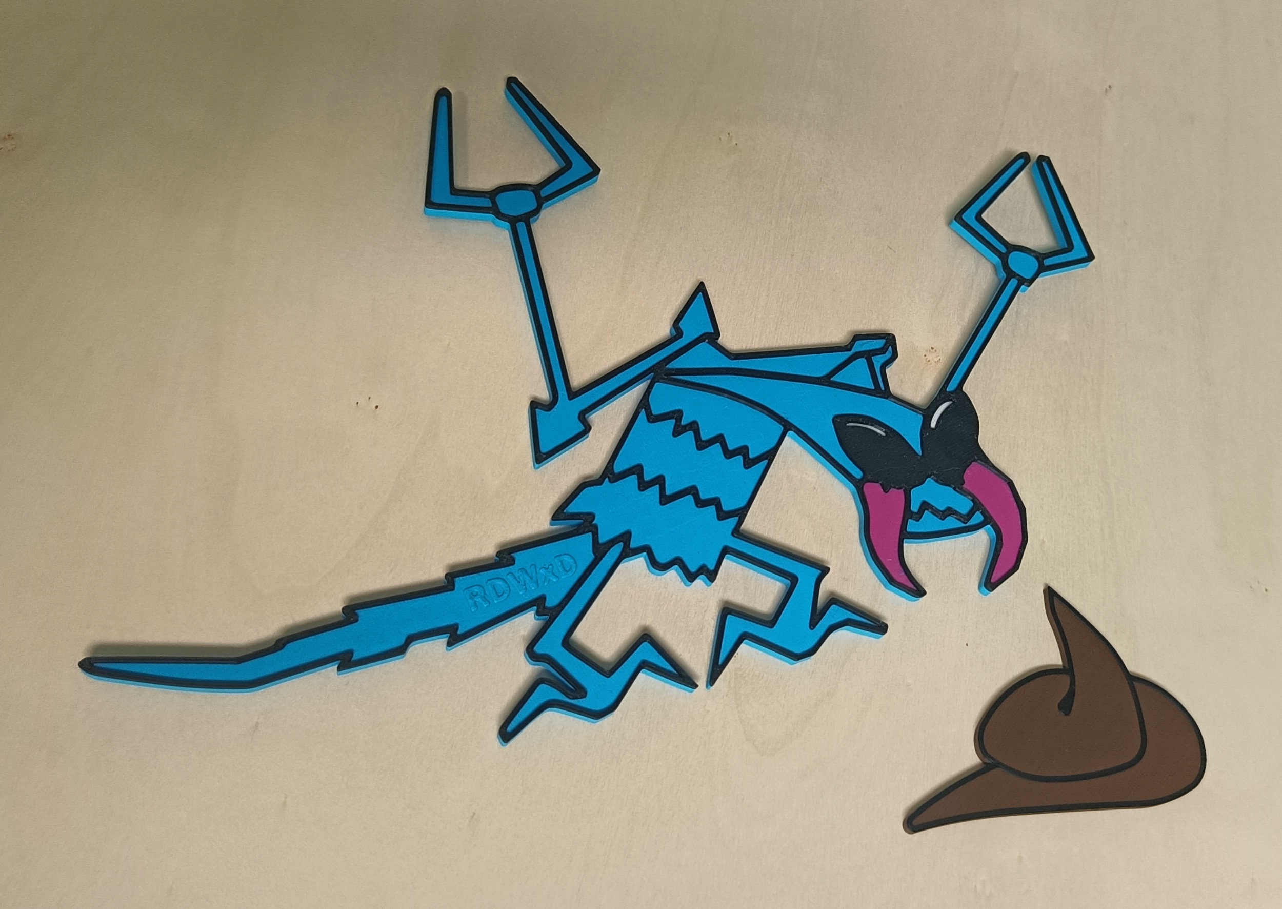 Kurwinox poop from Kapitan Bomba