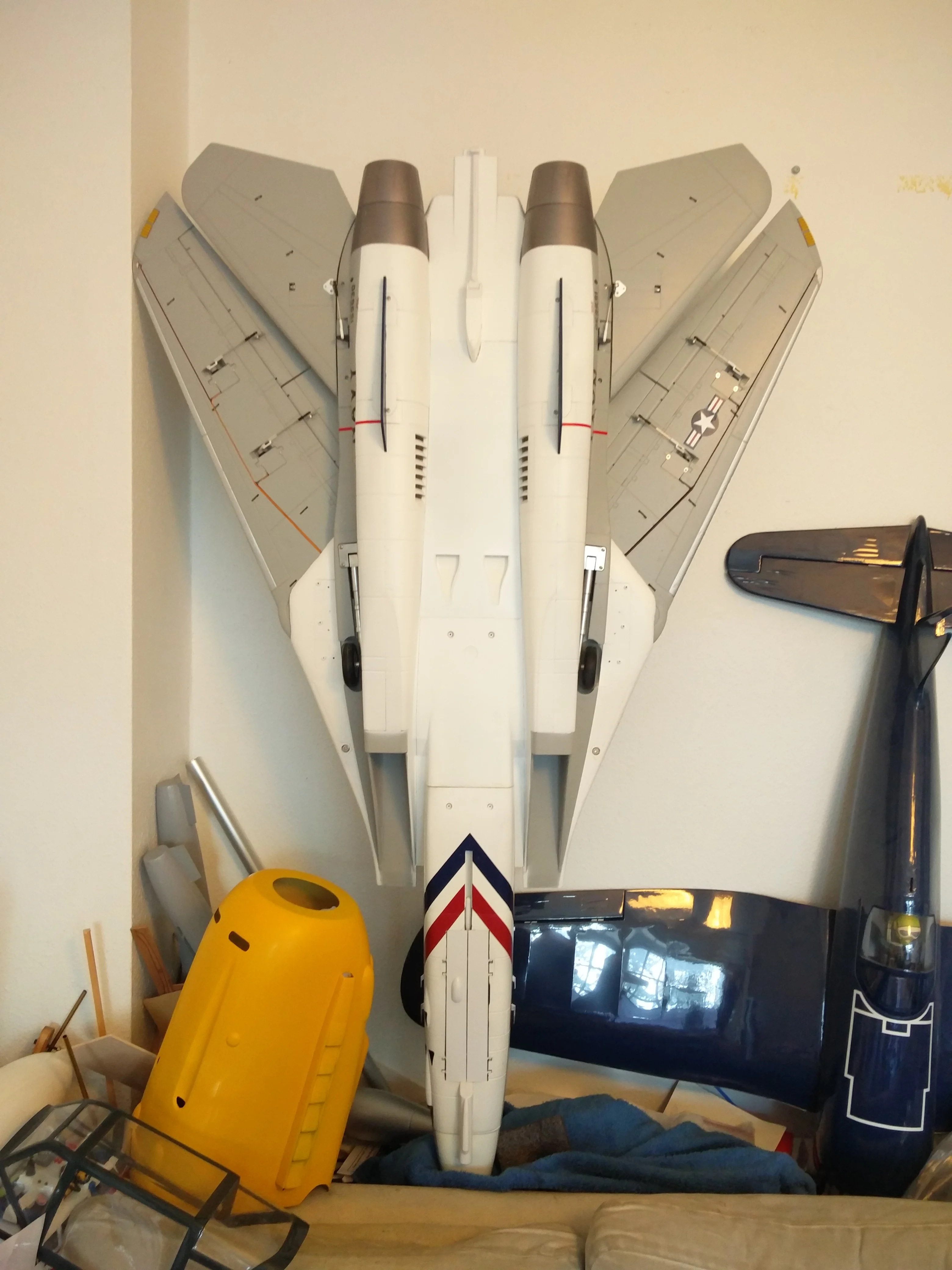 Freewing F-14 naca intake duct for ESC