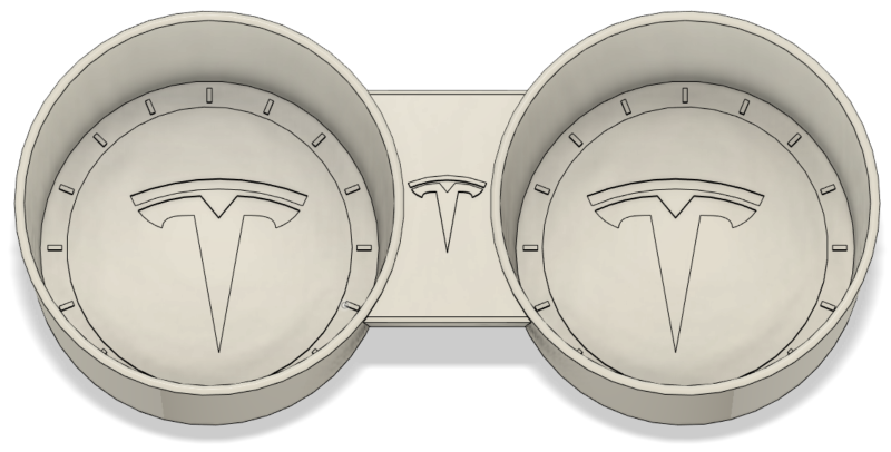Model 3 Cup Holder