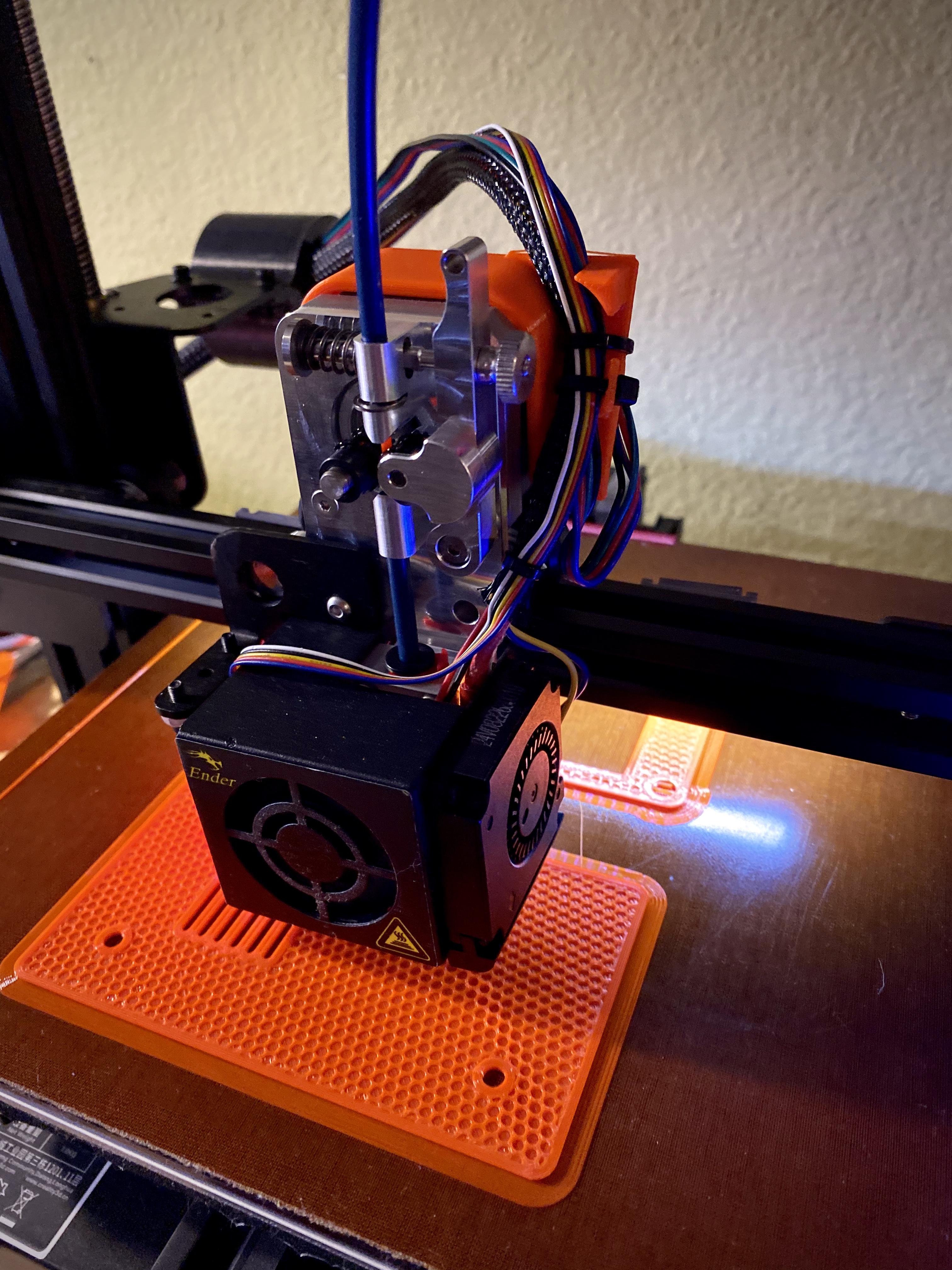 Cable duct for Micro Swiss direct drive