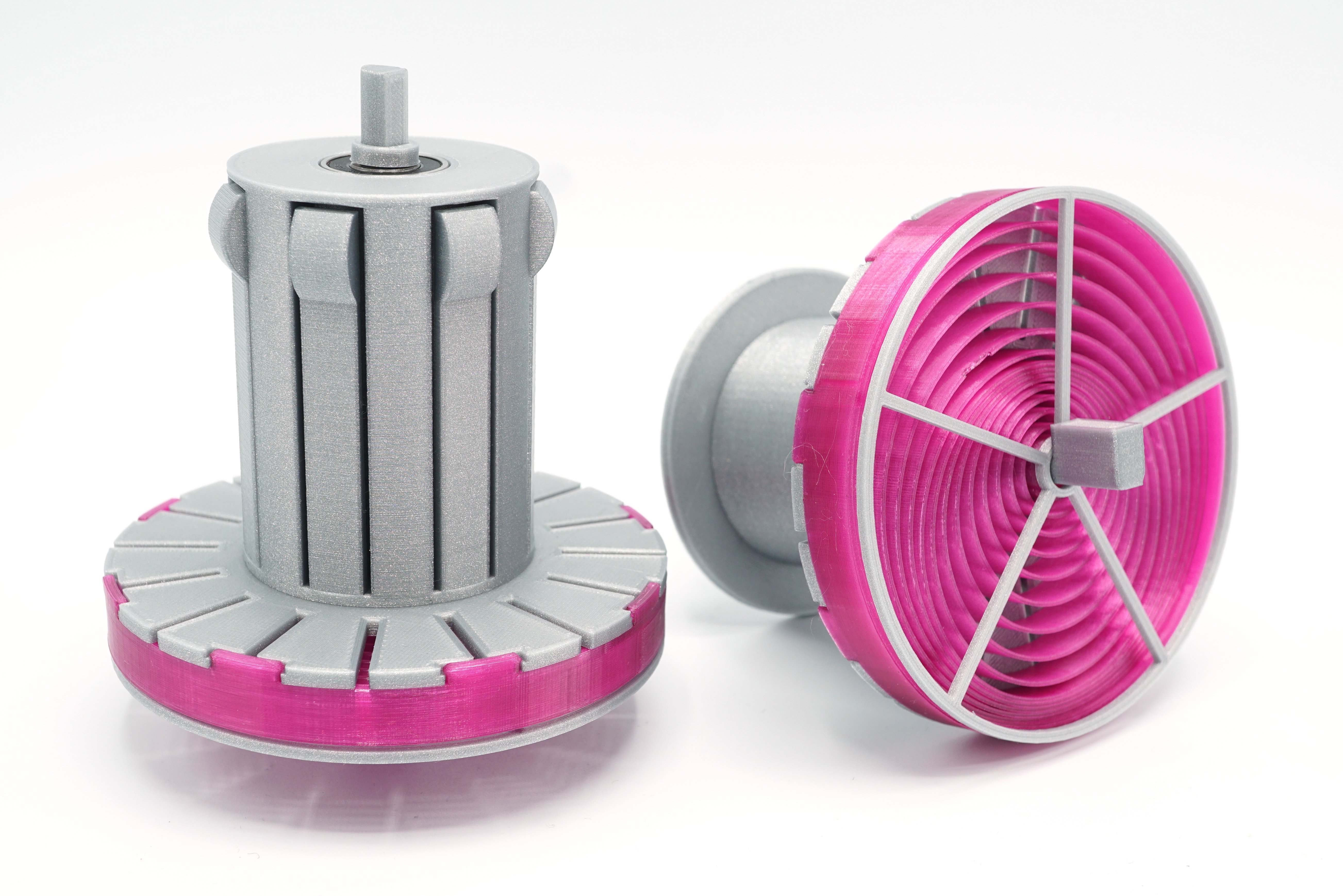 Parametric Auto-Rewind Spool Holder