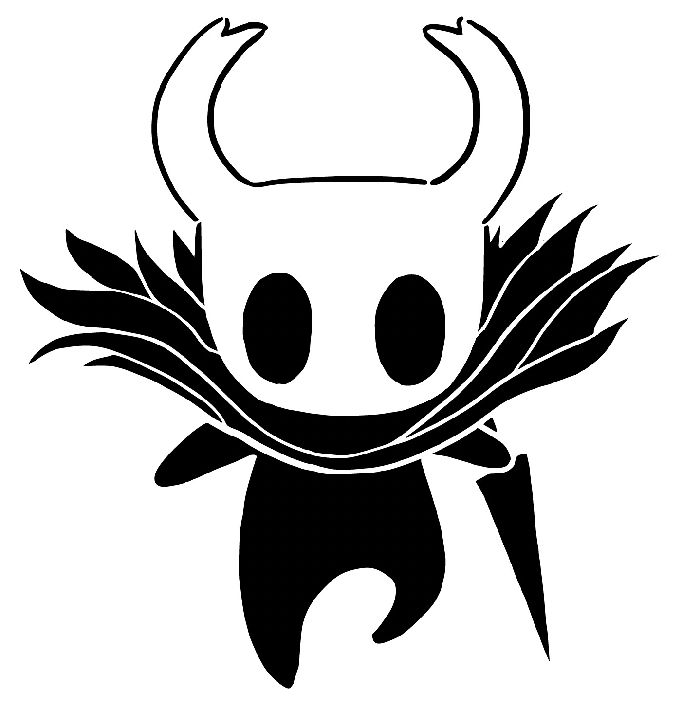 Hollow Knight stencil 2