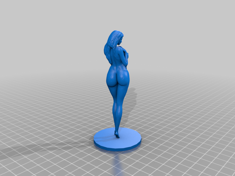 Fantasy Warrior Girl With Base