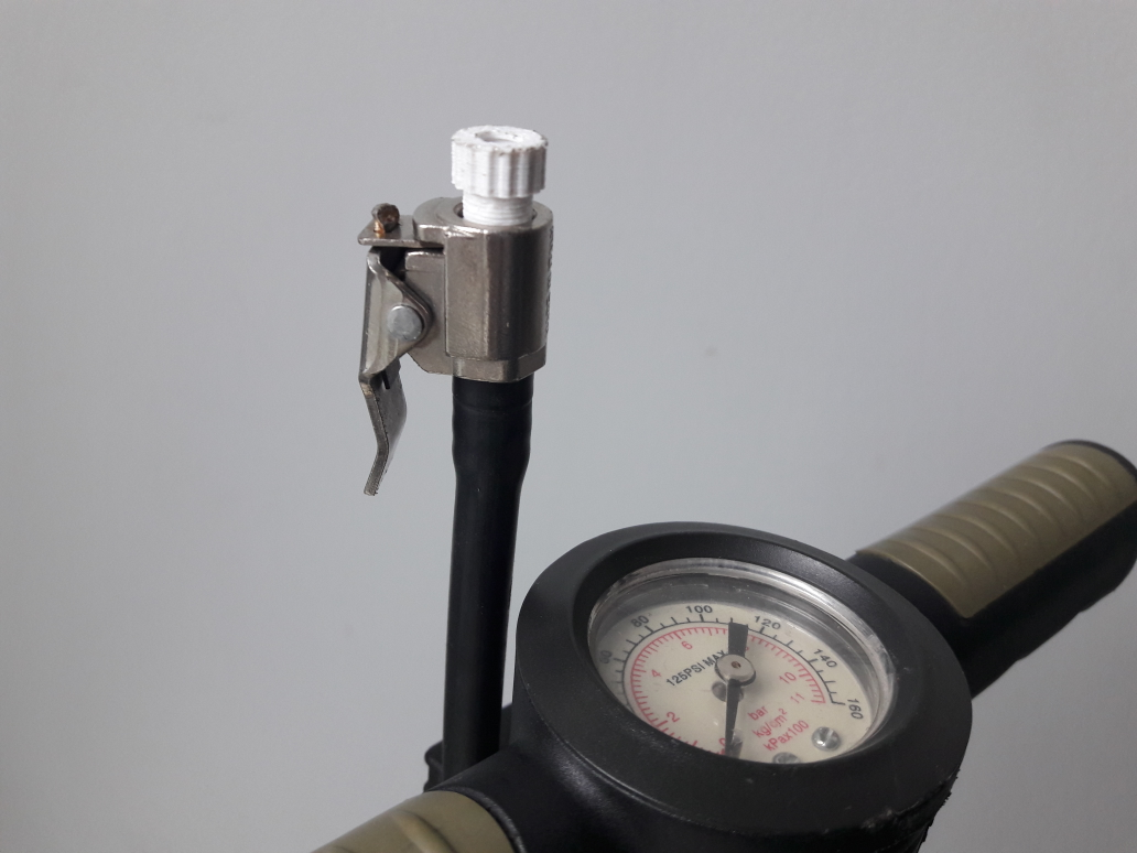 Bike tube Presta valve adaptor
