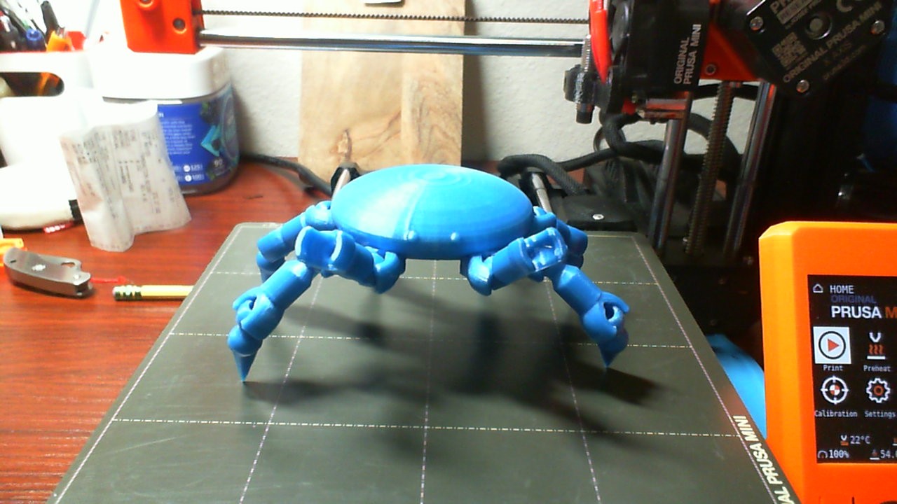 Poseable Crab