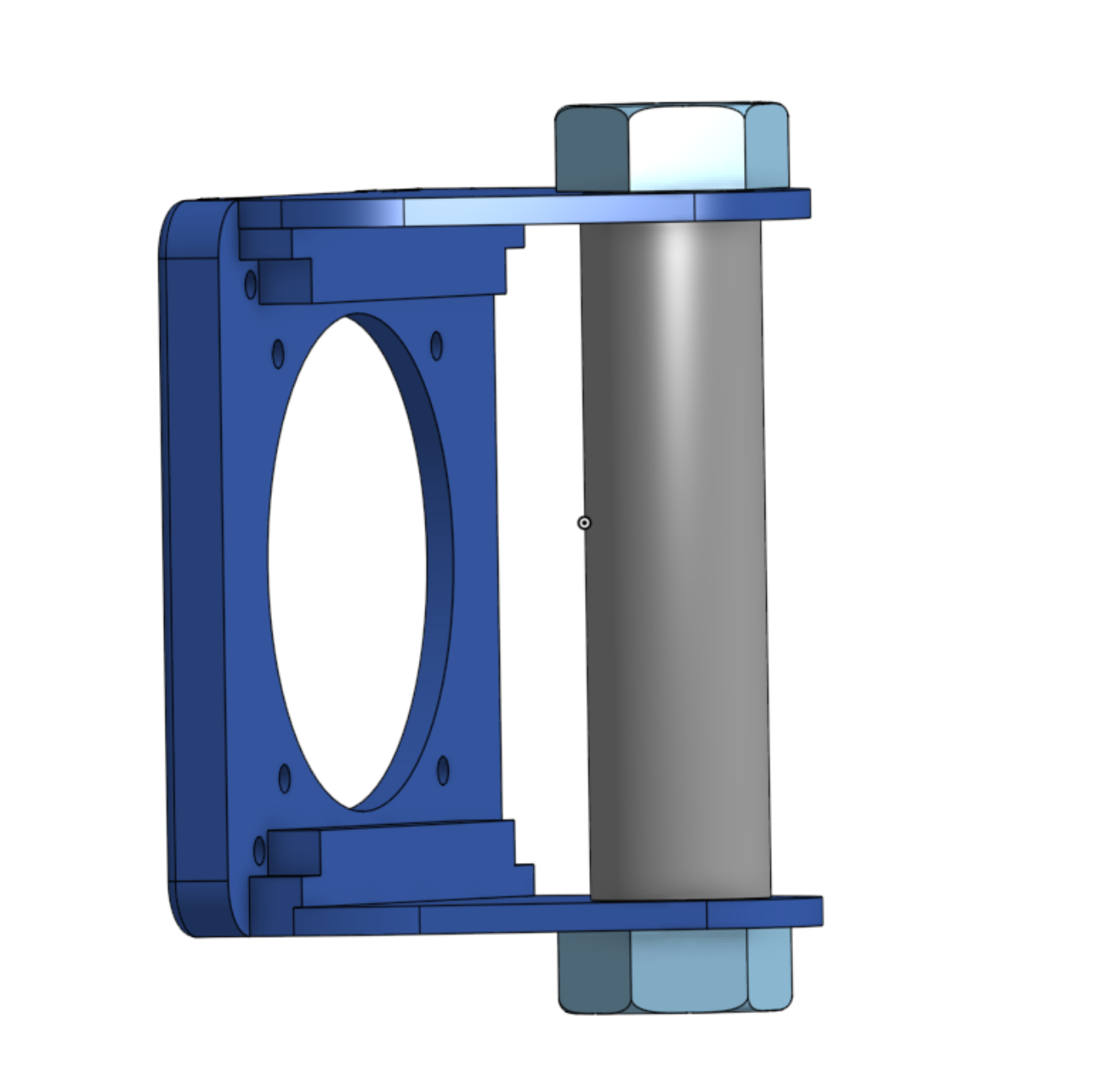 Universal 32mm Microscope Adapter: LG Monitor Stand & VESA 75/100 Compatible