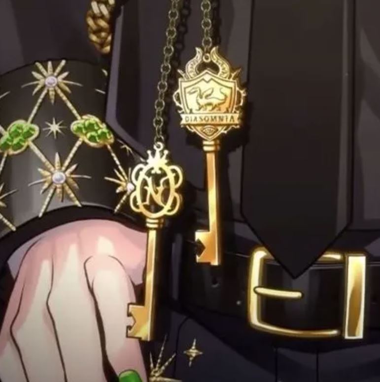 Twisted Wonderland 5th Anniversary Blazing Jewels Uniform Keys - Twisted Wonderland - MSLA ONLY