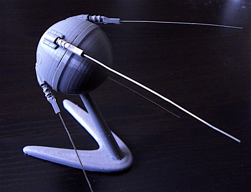 Sputnik on a Stand