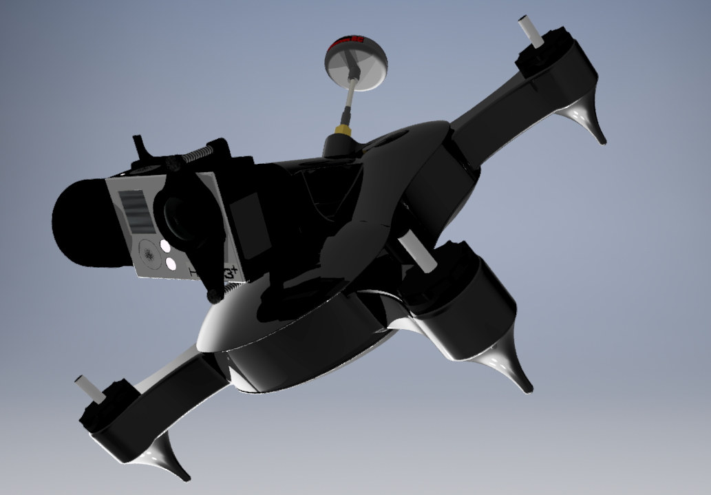 teal gimbal mount (Feiyu Tech G3)